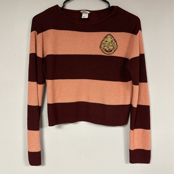 H&M Other - H&M Harry Potter Cropped‎ Striped Sweater Girl's XL (16-18) Washable